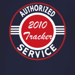 Authorized Service 2010 Chevy Tracker Dark T Shirt