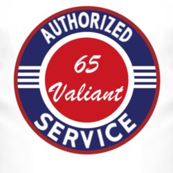 Authorized Service 1965 Chrysler Valiant T Shirt