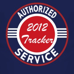 Authorized Service 2012 Chevy Tracker Dark T Shirt