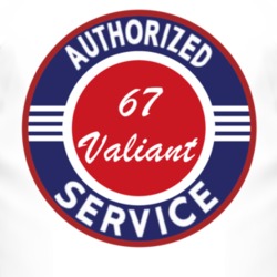 Authorized Service 1967 Chrysler Valiant T Shirt