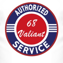 Authorized Service 1968 Chrysler Valiant T Shirt