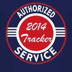 Authorized Service 2014 Chevy Tracker Dark T Shirt