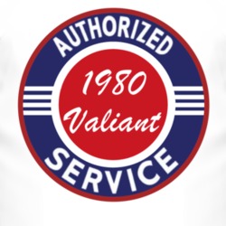 Authorized Service 1980 Chrysler Valiant T Shirt