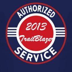 Authorized Service 2013 Chevy TrailBlazer Dark T Shirt