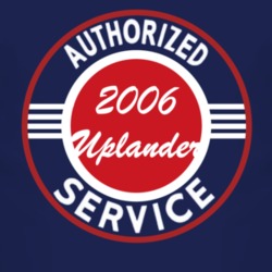 Authorized Service 2006 Chevy Uplander Dark T Shirt
