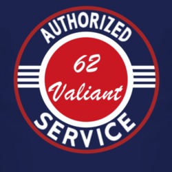 Authorized Service 1962 Chrysler Valiant Dark T Shirt