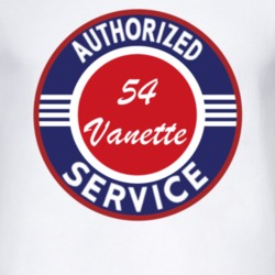 Authorized Service 1954 Vanette T Shirt