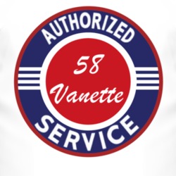 Authorized Service 1958 Vanette T Shirt