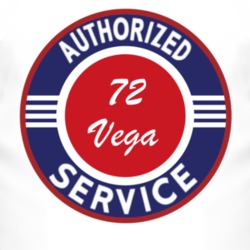Authorized Service 1972 Chevy Vega T Shirt