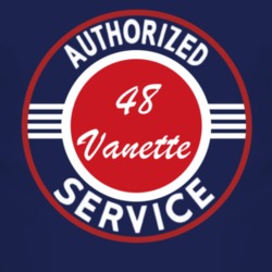 Authorized Service 1948 Vanette Dark T Shirt
