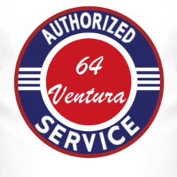Authorized Service 1964 Pontiac Ventura T Shirt