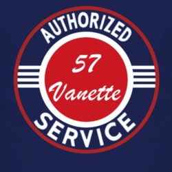 Authorized Service 1957 Vanette Dark T Shirt