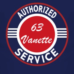 Authorized Service 1963 Vanette Dark T Shirt