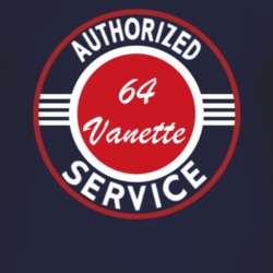 Authorized Service 1964 Vanette Dark T Shirt