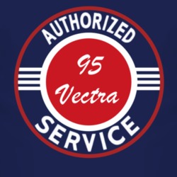 Authorized Service 1995 Chevy Vectra Dark T Shirt