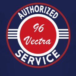 Authorized Service 1996 Chevy Vectra Dark T Shirt