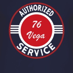 Authorized Service 1976 Chevy Vega Dark T Shirt