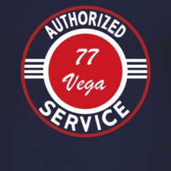 Authorized Service 1977 Chevy Vega Dark T Shirt