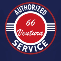 Authorized Service 1966 Pontiac Ventura Dark T Shirt