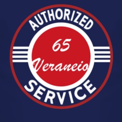 Authorized Service 1965 Chevy Veraneio Dark T Shirt