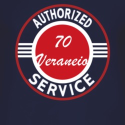 Authorized Service 1970 Chevy Veraneio Dark T Shirt