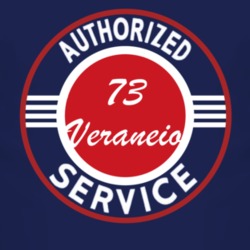 Authorized Service 1973 Chevy Veraneio Dark T Shirt