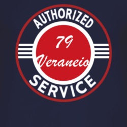 Authorized Service 1979 Chevy Veraneio Dark T Shirt
