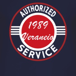 Authorized Service 1989 Chevy Veraneio Dark T Shirt