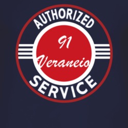 Authorized Service 1991 Chevy Veraneio Dark T Shirt