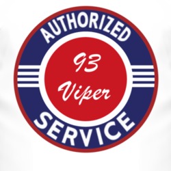 Authorized Service 1993 Dodge Viper T Shirt