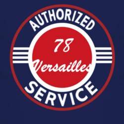 Authorized Service 1978 Lincoln Versailles Dark T Shirt