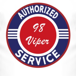 Authorized Service 1998 Dodge Viper T Shirt