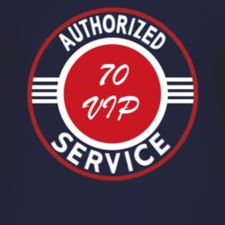 Authorized Service 1970 Chrysler VIP Dark T Shirt