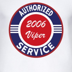Authorized Service 2006 Dodge Viper T Shirt