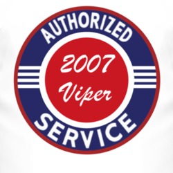 Authorized Service 2007 Dodge Viper T Shirt