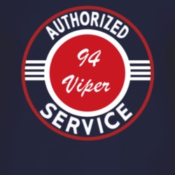 Authorized Service 1994 Dodge Viper Dark T Shirt