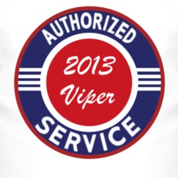 Authorized Service 2013 Dodge Viper T Shirt
