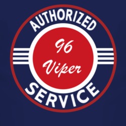 Authorized Service 1996 Dodge Viper Dark T Shirt