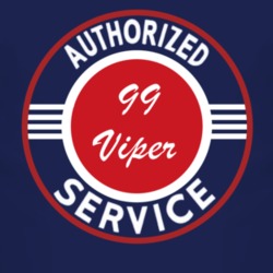 Authorized Service 1999 Dodge Viper Dark T Shirt
