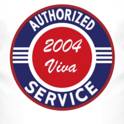 Authorized Service 2004 Chevy Viva T Shirt