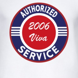 Authorized Service 2006 Chevy Viva T Shirt