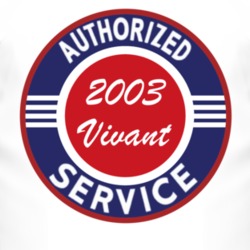 Authorized Service 2003 Chevy Vivant T Shirt