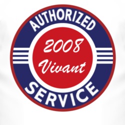 Authorized Service 2008 Chevy Vivant T Shirt