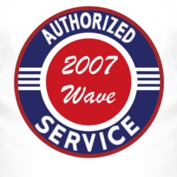 Authorized Service 2007 Pontiac Wave T Shirt