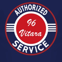 Authorized Service 1996 Chevy Vitara Dark T Shirt