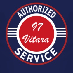 Authorized Service 1997 Chevy Vitara Dark T Shirt