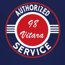 Authorized Service 1998 Chevy Vitara Dark T Shirt