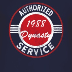 Authorized Service 1988 Dodge Dynasty Distressed Look Dark T Shirt