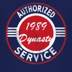 Authorized Service 1989 Dodge Dynasty Distressed Look Dark T Shirt