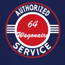 Authorized Service 1964 Studebaker Wagonaire Dark T Shirt
